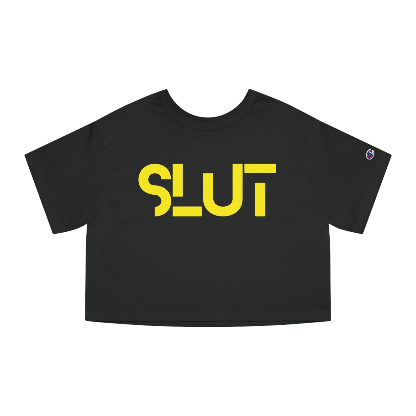 Stamina for Men Women's Slut Cropped T-Shirt - Stamina for Men®