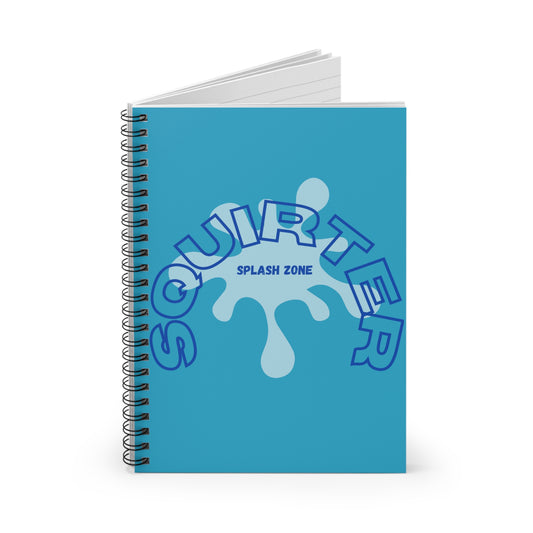 Stamina for Men's Squirter Spiral Notebook - Ruled Line - Stamina for Men®